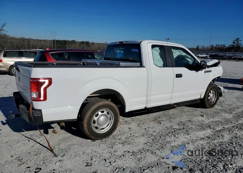 2017 Ford F150 Super Cab z USA, uszkodzony, nr VIN 1FTEX1CFXHFC60356